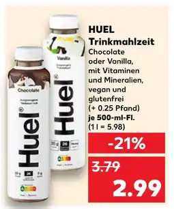 Kaufland Huel trinkmahlzeit Angebot