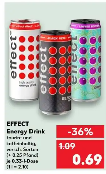 Kaufland Effect energy drink Angebot