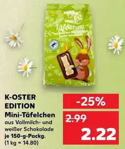 Kaufland K-oster edition mini-täfelchen Angebot