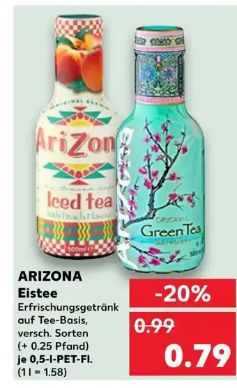 Kaufland Arizona eistee Angebot