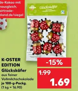 Kaufland K-oster edition glückskäfer Angebot