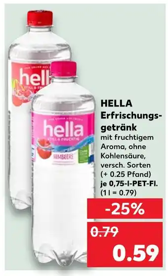 Kaufland Hella erfrischungsgetränk Angebot