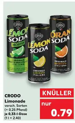 Kaufland Crodo limonade Angebot