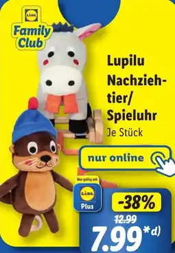 Lidl Lupilu Nachziehtier/ Spieluhr Angebot