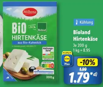 Lidl Bioland Hirtenkäse Angebot