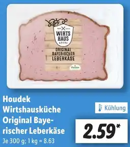 Lidl Houdek Wirtshausküche Original Bayerischer Leberkäse Angebot