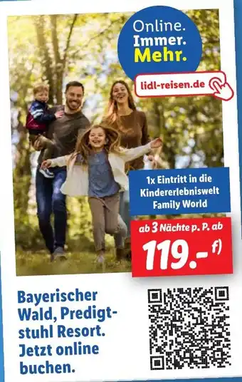 Lidl Bayerischer Wald, Predigtstuhl Resort Angebot