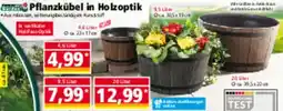 Norma Powertec Garden Pflanzkübel in Holzoptik Angebot