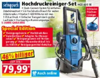 Norma Scheppach Hochdruckreiniger-Set Angebot