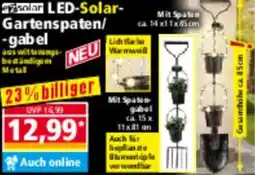 Norma ezsolar LED-Solar Gartenspaten/ -gabel Angebot