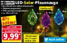 Norma ezsolar LED Solar Pfauenauge Angebot