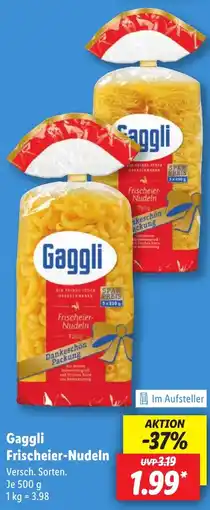 Lidl Gaggli Frischeier-Nudeln Angebot