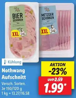 Lidl Nothwang Aufschnitt Angebot