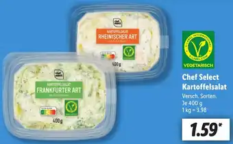 Lidl Chef Select Kartoffelsalat Angebot