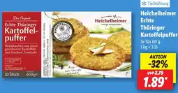 Lidl Heichelheimer Echte Thüringer Kartoffelpuffer Angebot