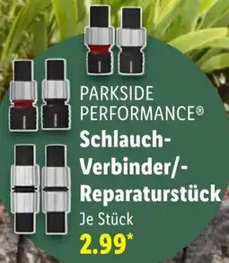 Lidl PARKSIDE PERFORMANCE Schlauch Verbinder/- Reparaturstück Angebot