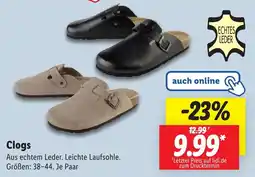 Lidl Clogs Angebot