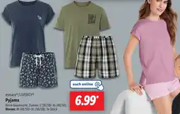 Lidl esmara/LIVERGY Pyjama Angebot