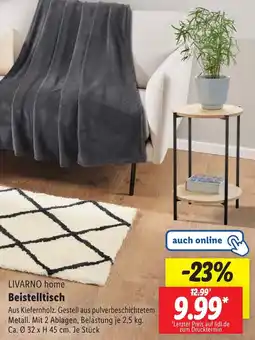 Lidl LIVARNO home Beistelltisch Angebot