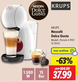 Lidl KRUPS Nescafé Dolce Gusto Angebot