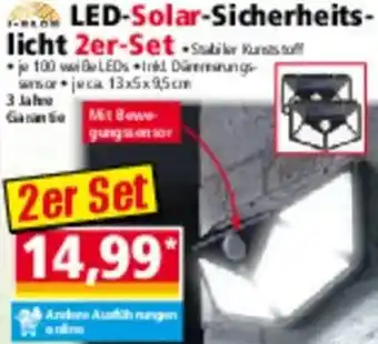 Norma LED-Solar-Sicherheitslicht 2er Set Angebot