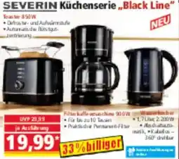 Norma SEVERIN Küchenserie „Black Line” Angebot