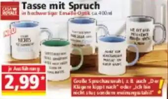 Norma CASA ROYALE Tasse mit Spruch Angebot