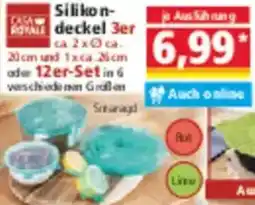 Norma CASA ROYALE Silikondeckel 3er Angebot