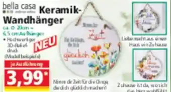 Norma bella casa Keramik Wandhänger Angebot