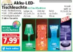 Norma I-GLOW Akku LED Tischleuchte Angebot