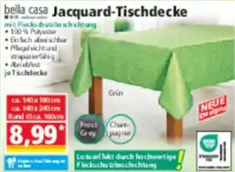 Norma bella casa Jacquard Tischdecke Angebot