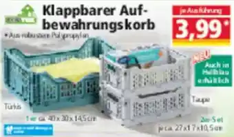 Norma Toptex Klappbarer Aufbewahrungskorb Angebot