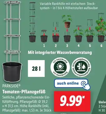 Lidl PARKSIDE Tomaten-Pflanzgefäß Angebot