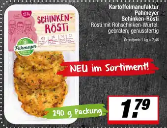 L. STROETMANN GROSSMARKT Kartoffelmanufaktur Pahmeyer Schinken-Rösti Angebot