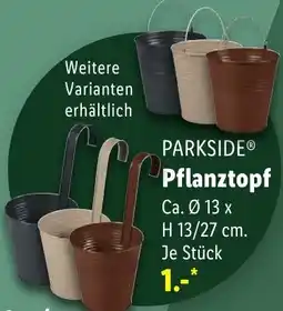 Lidl PARKSIDE Pflanztopf Angebot