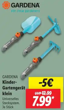 Lidl GARDENA Kinder Gartengerät klein Angebot