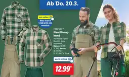 Lidl PARKSIDE Flanellbluse/- hemd Angebot