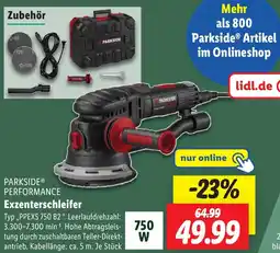 Lidl PARKSIDE PERFORMANCE Exzenterschleifer Angebot