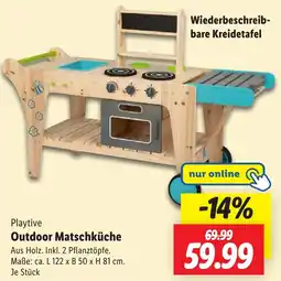 Lidl Playtive Outdoor Matschküche Angebot