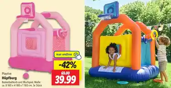 Lidl Playtive Hüpfburg Angebot