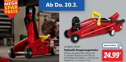 Lidl ULTIMATE SPEED Hydraulik-Rangierwagenheber Angebot