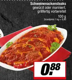 L. STROETMANN GROSSMARKT Schweinenackensteaks Angebot