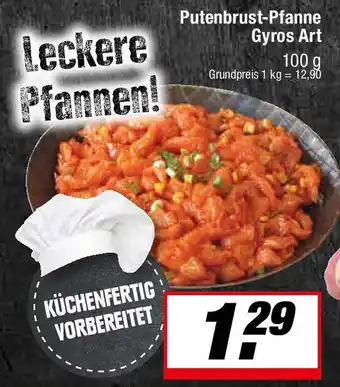 L. STROETMANN GROSSMARKT Putenbrust-Pfanne Gyros Art Angebot