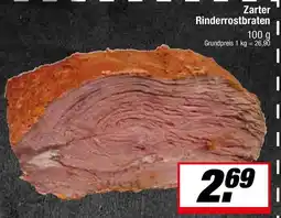 L. STROETMANN GROSSMARKT Zarter Rinderrostbraten Angebot