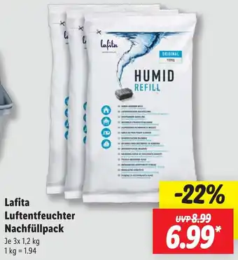 Lidl Lafita Luftentfeuchter Nachfüllpack Angebot