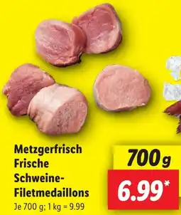 Lidl Metzgerfrisch Frische Schweine Filetmedaillons Angebot