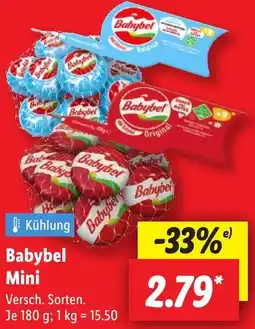 Lidl Babybel Mini Angebot