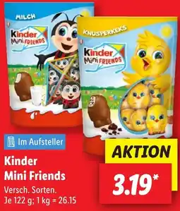 Lidl Kinder Mini Friends Angebot