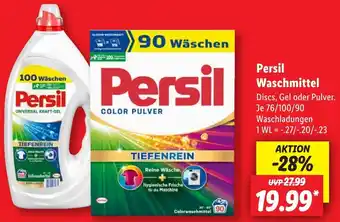 Lidl Persil Waschmittel Angebot