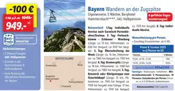 Lidl Bayern Wandern an der Zugspitze Angebot